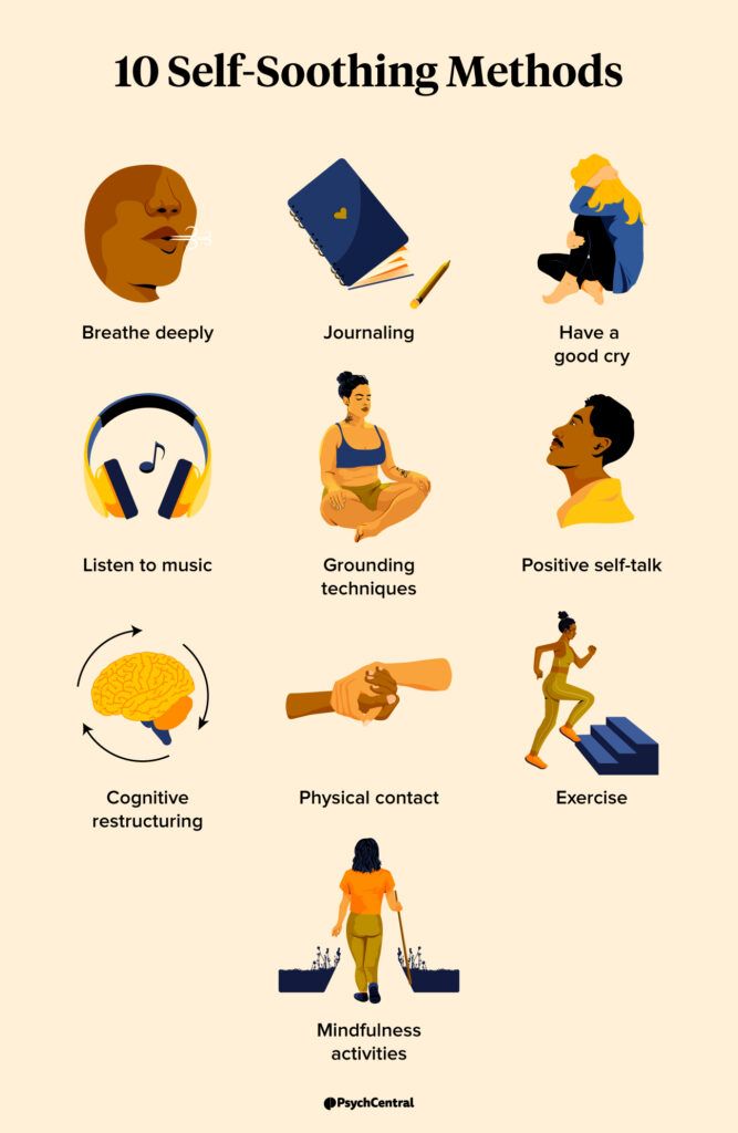 calming or comforting; relieving pain 진정시키는