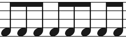 <p>what is the time signature?</p>
