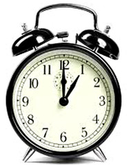 <p>It's 1:00</p>