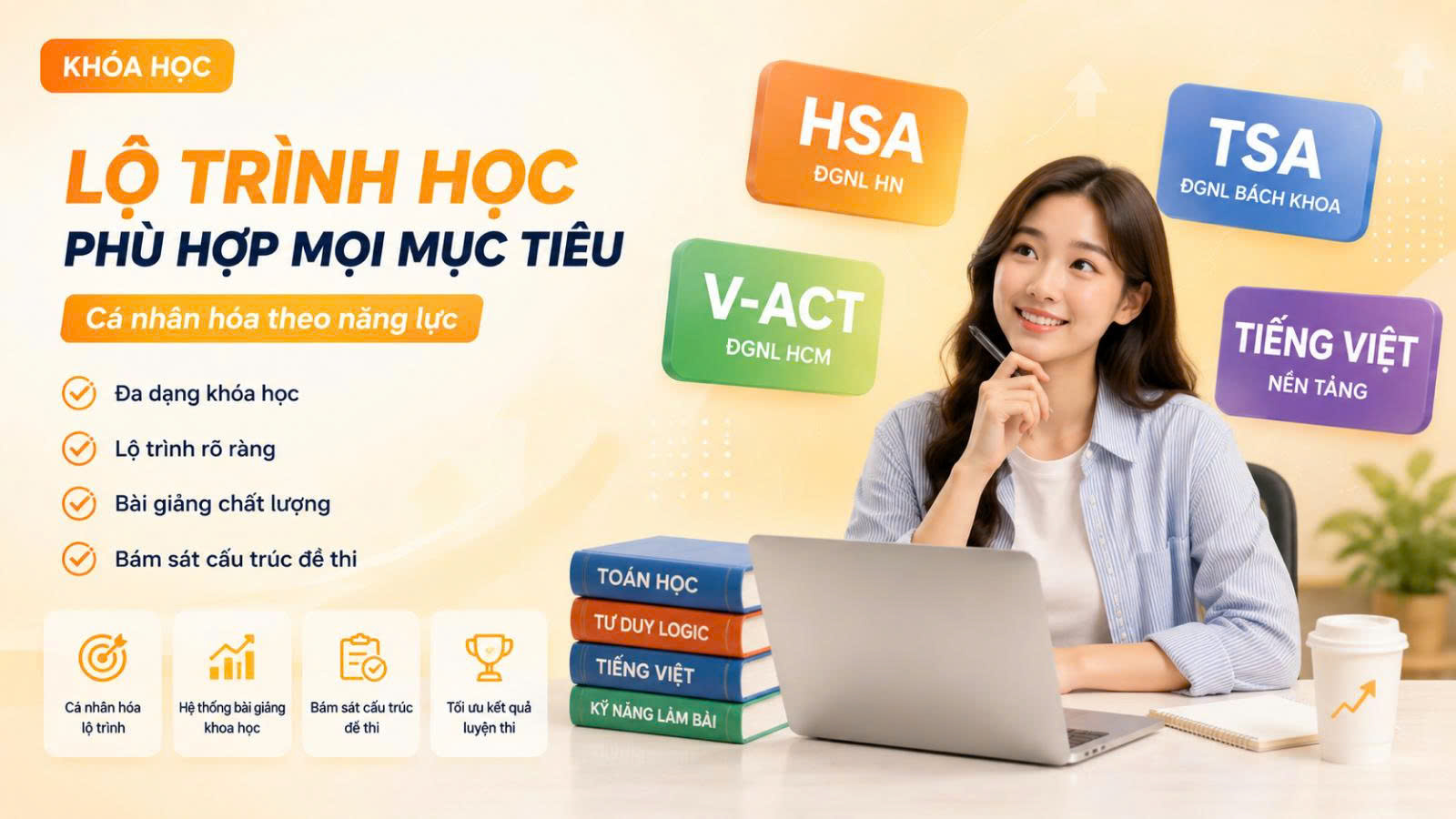 <p>khóa học </p>