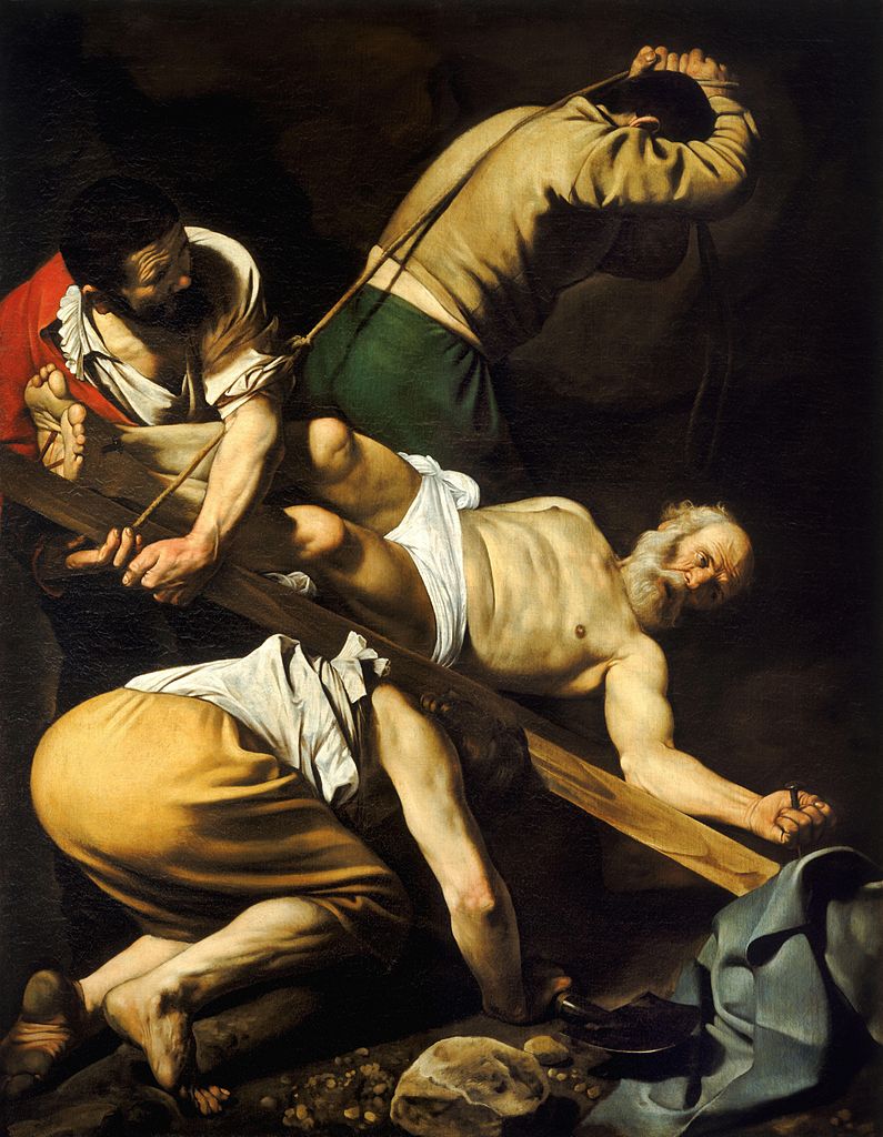 <p>Crucifixion of St. Peter</p>