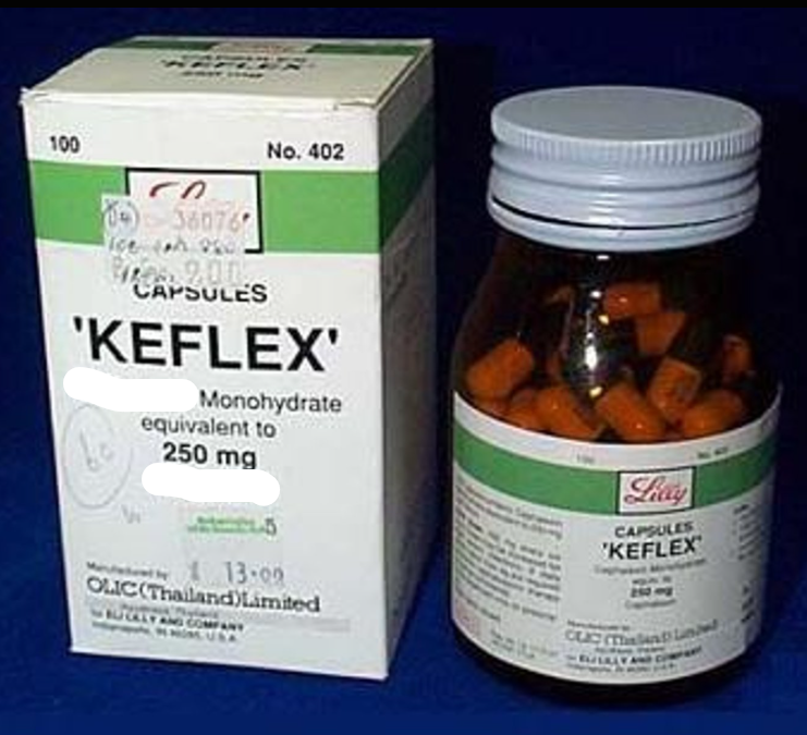 <p>Brand: Keflex</p><p>Class: Cephalosporin Antibiotic</p><p>Drug Interactions:</p><p>1) reduce effectiveness of birth control</p><p>2) Increased risk of bleeding with anticoagulants</p><p>Indication: Bacterial Infection</p><p>Schedule: NCLM</p>