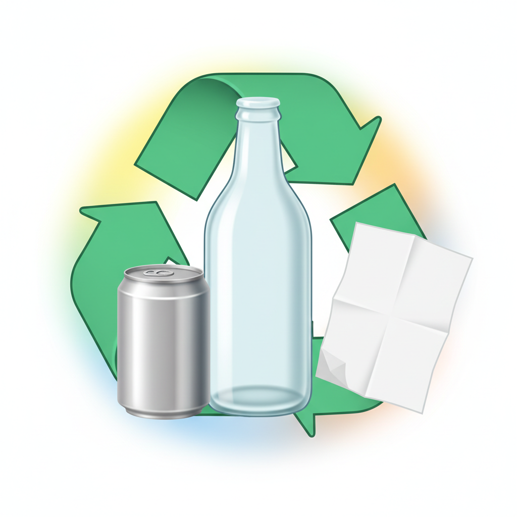 <p>The process of making new objects or materials out of old materials.</p>