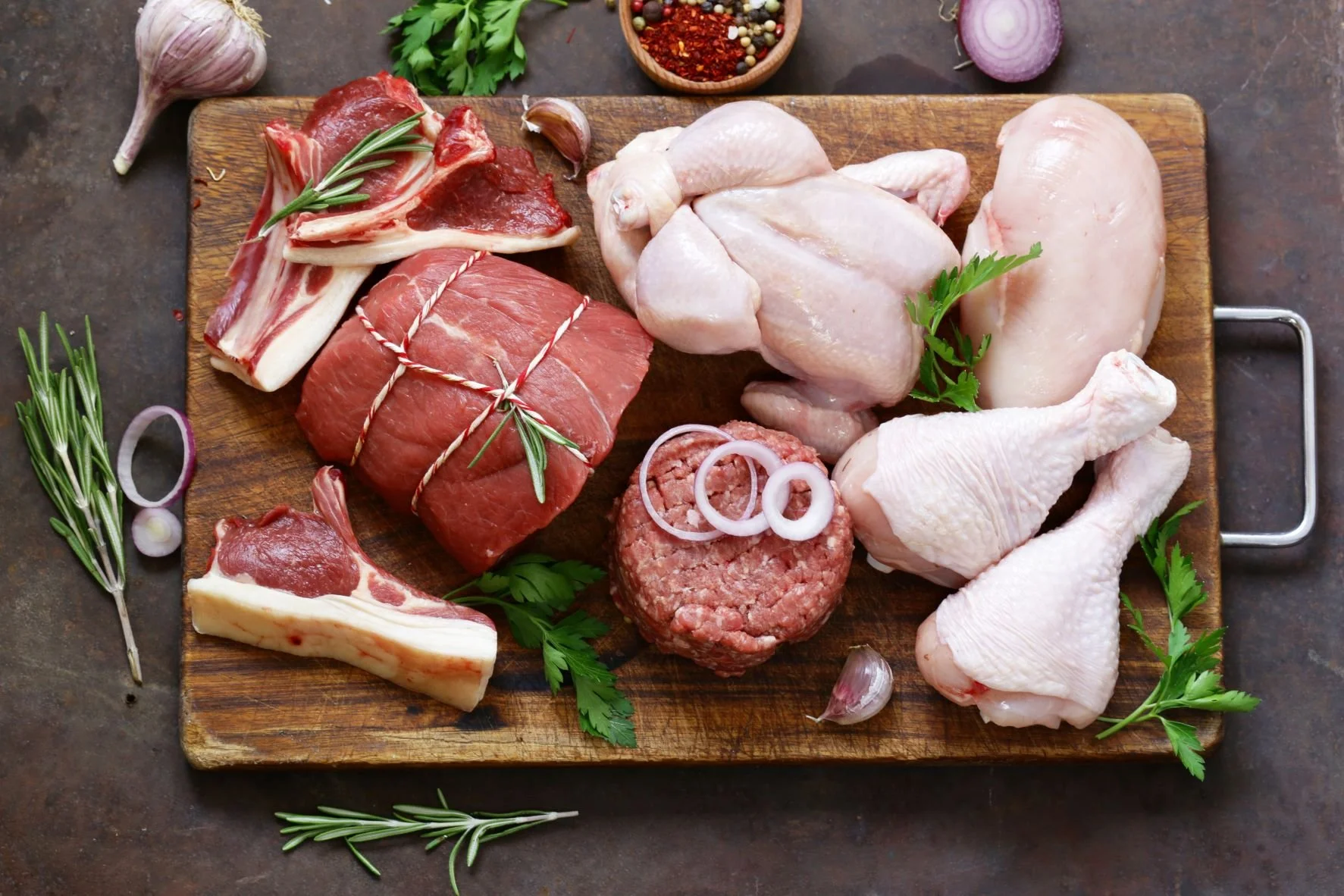 <p>Meat as a food source</p>