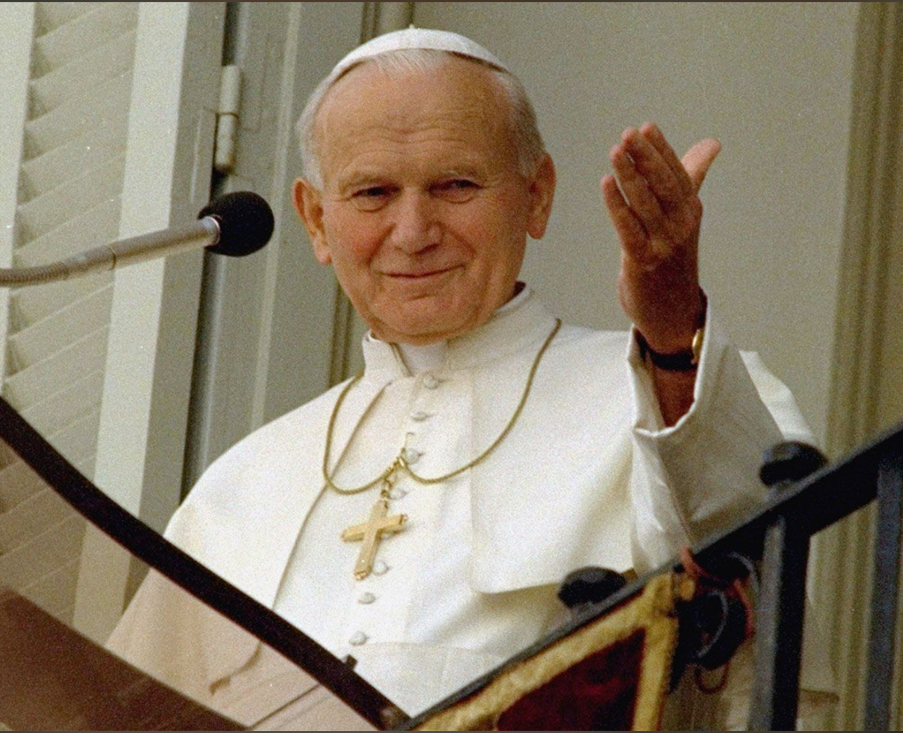 <p>What did Pope John Paul II say on his visit to Poland?</p>