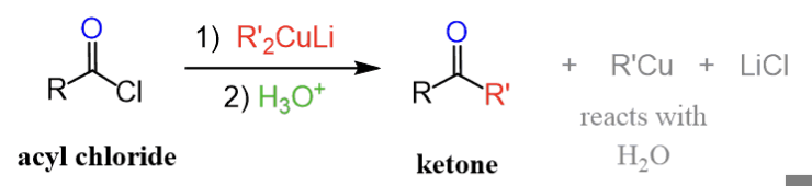 <p>Acyl Chloride Only </p>