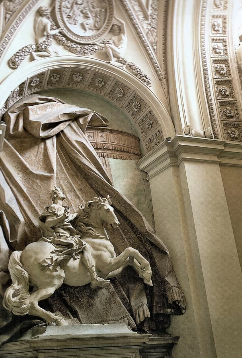 <p><span style="color: green;">Equestrian Statue of Constantine - Bernini</span></p>