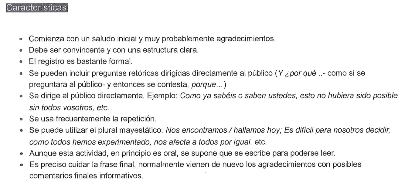 <p>frases frecuentes:</p><ul><li><p>buenos dias a todos</p></li><li><p>y no quiero olvidar</p></li></ul><p></p>