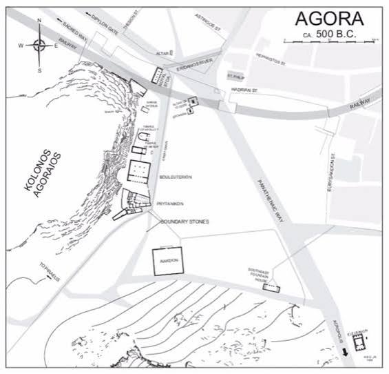 <p>Athenian agora</p>
