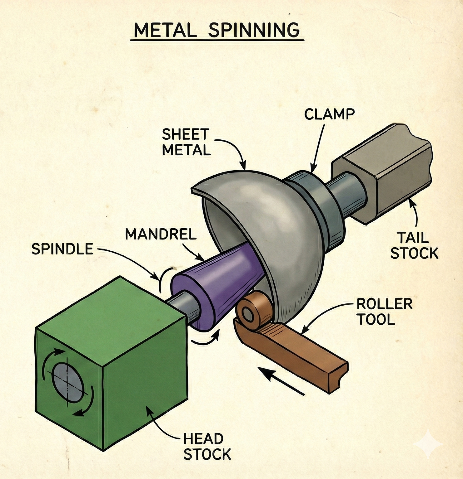 <p>Spinning</p>