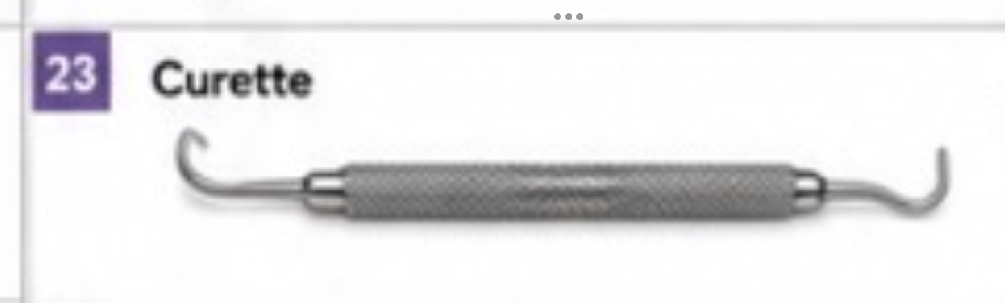 <p>Curette</p>