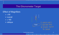 <p>What effects can be induced by the afocal magnifiers of the Space Eikonometer?</p>