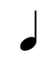 <p>quarter note </p>