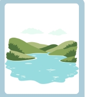 <p>A not deep body of water surrounded by land.</p>