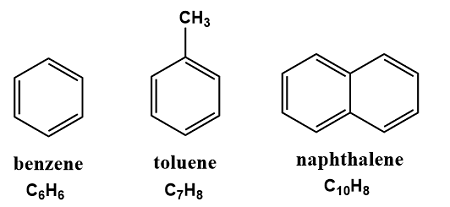 <p>contane a bezene ring</p>
