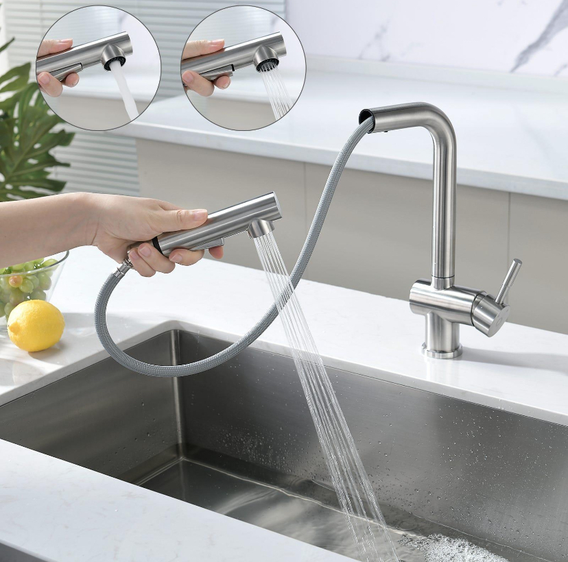 <p><span style="color: blue;"><strong>Pull-Out Faucet</strong></span></p><p></p><p><strong><mark data-color="red" style="background-color: red; color: inherit;"><span data-name="brain" data-type="emoji">🧠</span> EASY MEMORY TRICKS</mark></strong></p><p><span data-name="left_right_arrow" data-type="emoji">↔</span> Pull OUT toward you = Pull-Out Faucet</p><p><span data-name="shower" data-type="emoji">🚿</span> Retractable spray head = Pull-Out Faucet</p><p><span data-name="leafy_green" data-type="emoji">🥬</span> Rinsing vegetables = Pull-Out Faucet</p><p><span data-name="sponge" data-type="emoji">🧽</span> Cleaning sink corners = Pull-Out Faucet</p><p><span data-name="house" data-type="emoji">🏠</span> Compact kitchen = Pull-Out Faucet</p>