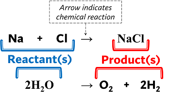 <p>Substances at the beginning of a chemical reaction</p><ul><li><p>During the reaction, their chemical bonds break, and the atoms rearrange to form new substances (products)</p></li></ul><p></p>