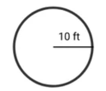 <p>Find the area of this shape </p>