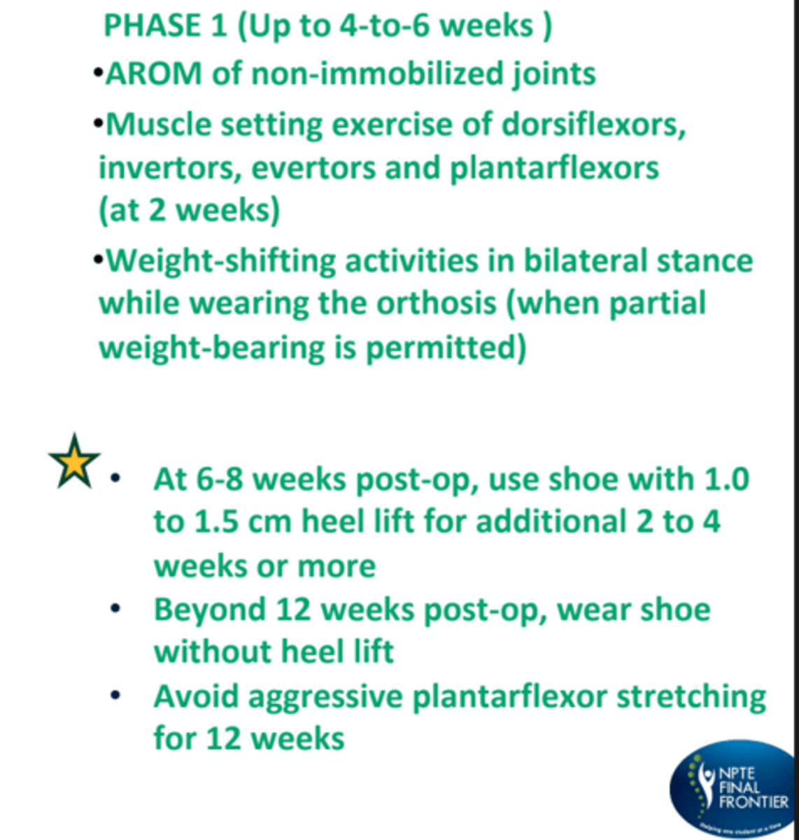 <p>CAM orthosis that allows free dorsiflexion</p>