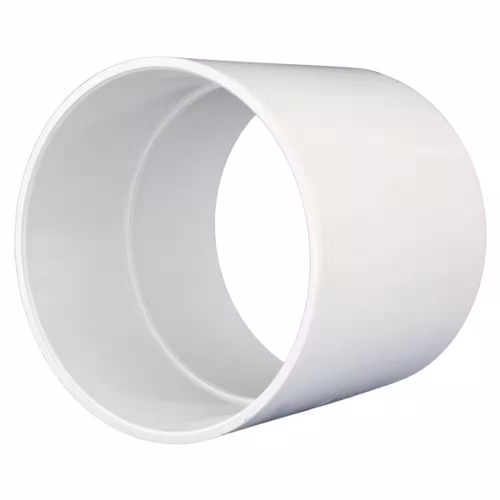<p>PVC fitting used to join two sections of conduit, solvent- welded with cement to create a permanent, waterproof, and rigid electrical conduit connection.</p>