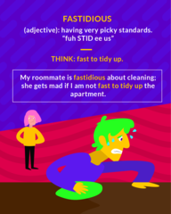 <p>very attentive to and concerned about accuracy and detail</p>