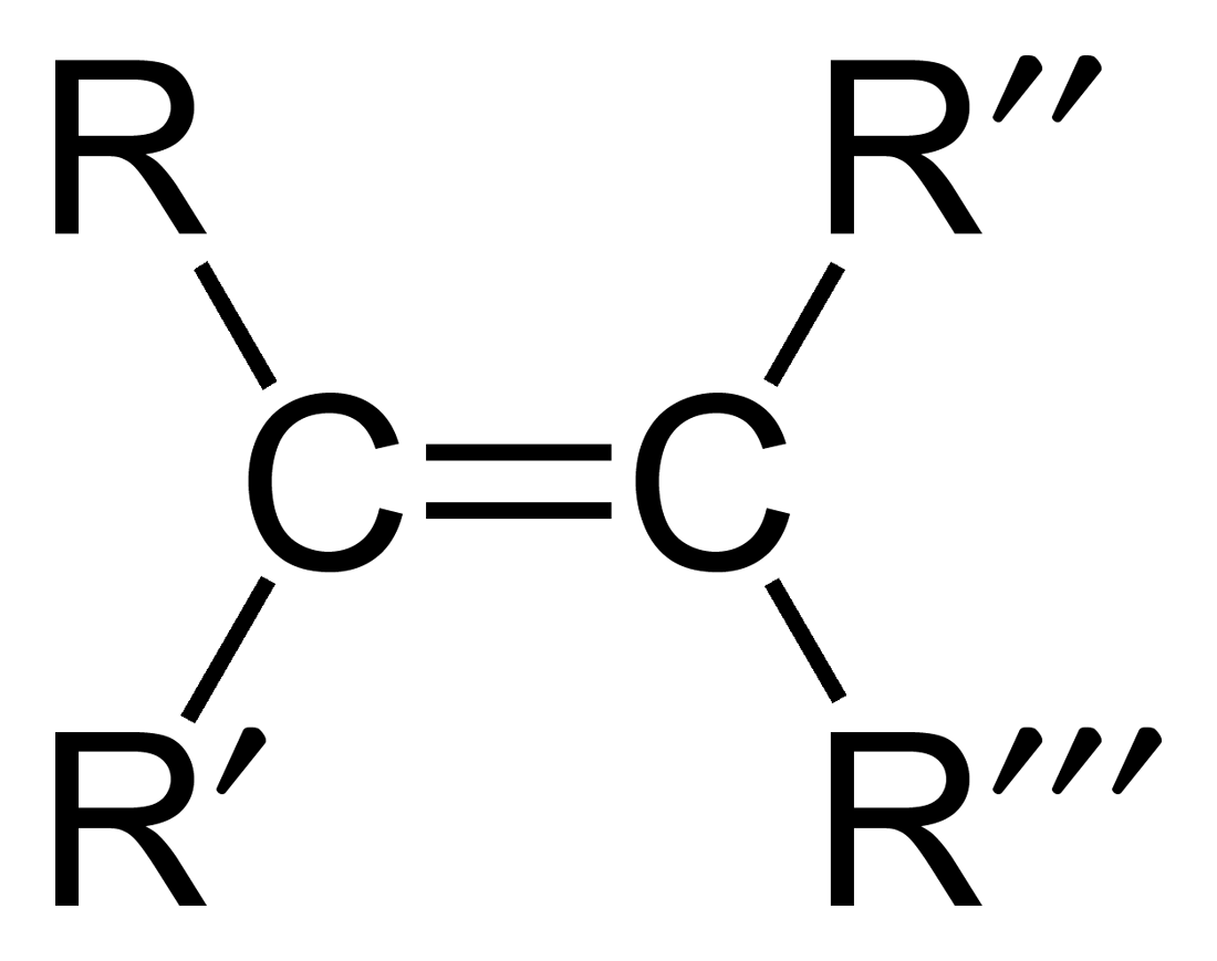 <p>Hydrocarbons containing at least one carbon-carbon double bond </p>