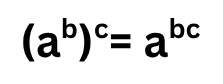 <p> Power of a power rule</p>