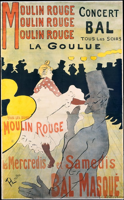 <p>La Goulue (Louise Weber) at the Moulin Rouge</p>