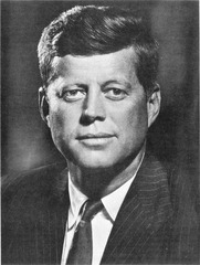 <p>John. F. Kennedy</p>