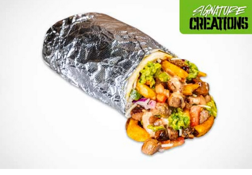 <p>California Steakhouse Burrito</p>
