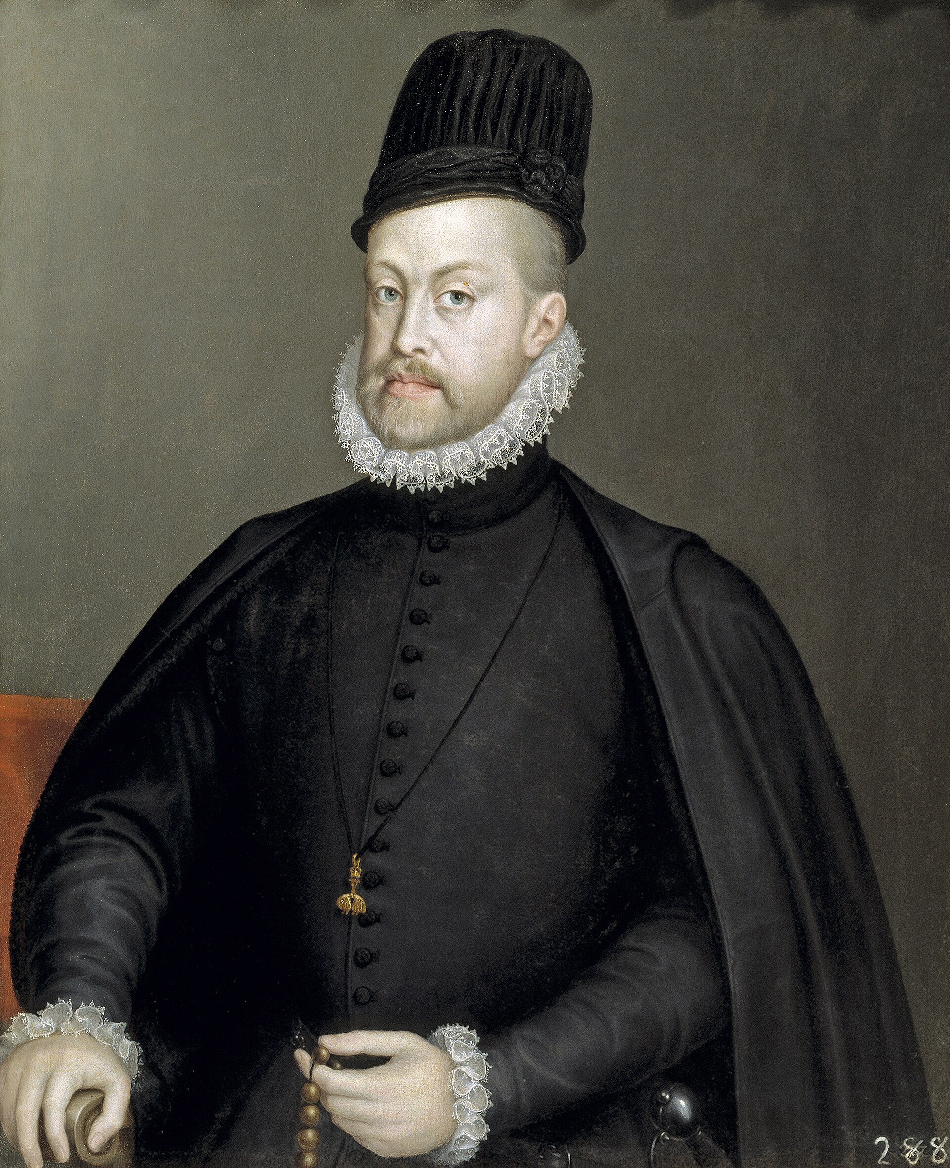 <p>1555 - 1598 - Philip II (All Facts) </p>