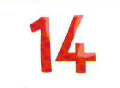 <p>fourteen</p>