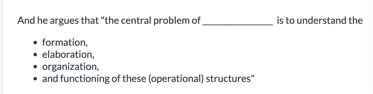 <ol><li><p>development </p></li><li><p>learning</p></li></ol><p></p>