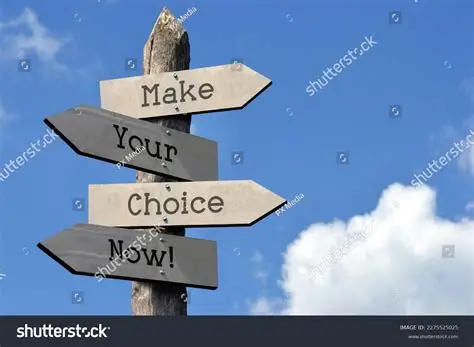 <p>make a choice = choose</p>