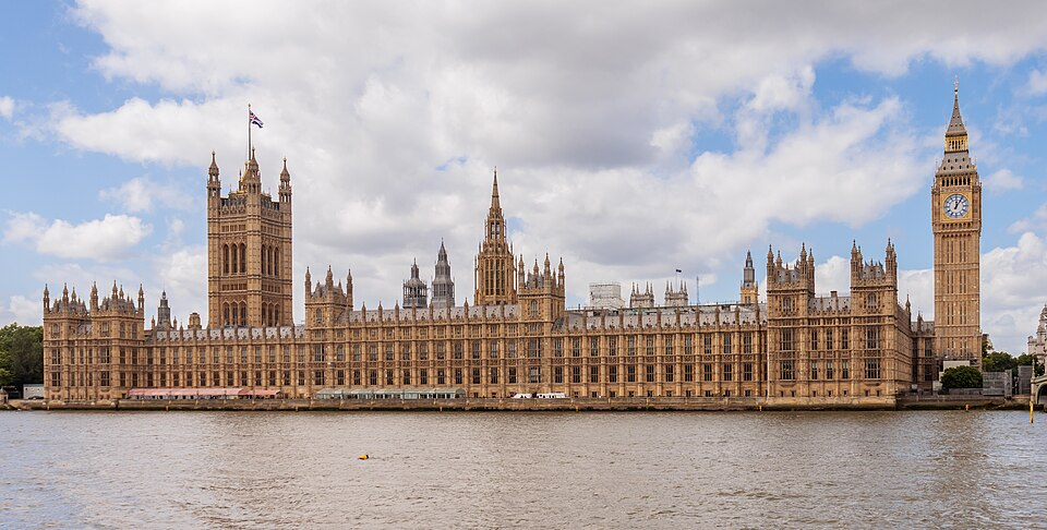 <ol start="112"><li><p>Palace of Westminster (Houses of Parliament)</p></li></ol><p></p>