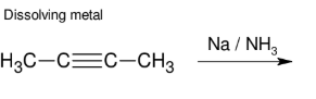 <p>Alkyne to Alkene: TRIPLE to DOUBLE BOND (trans alkene formation)</p>