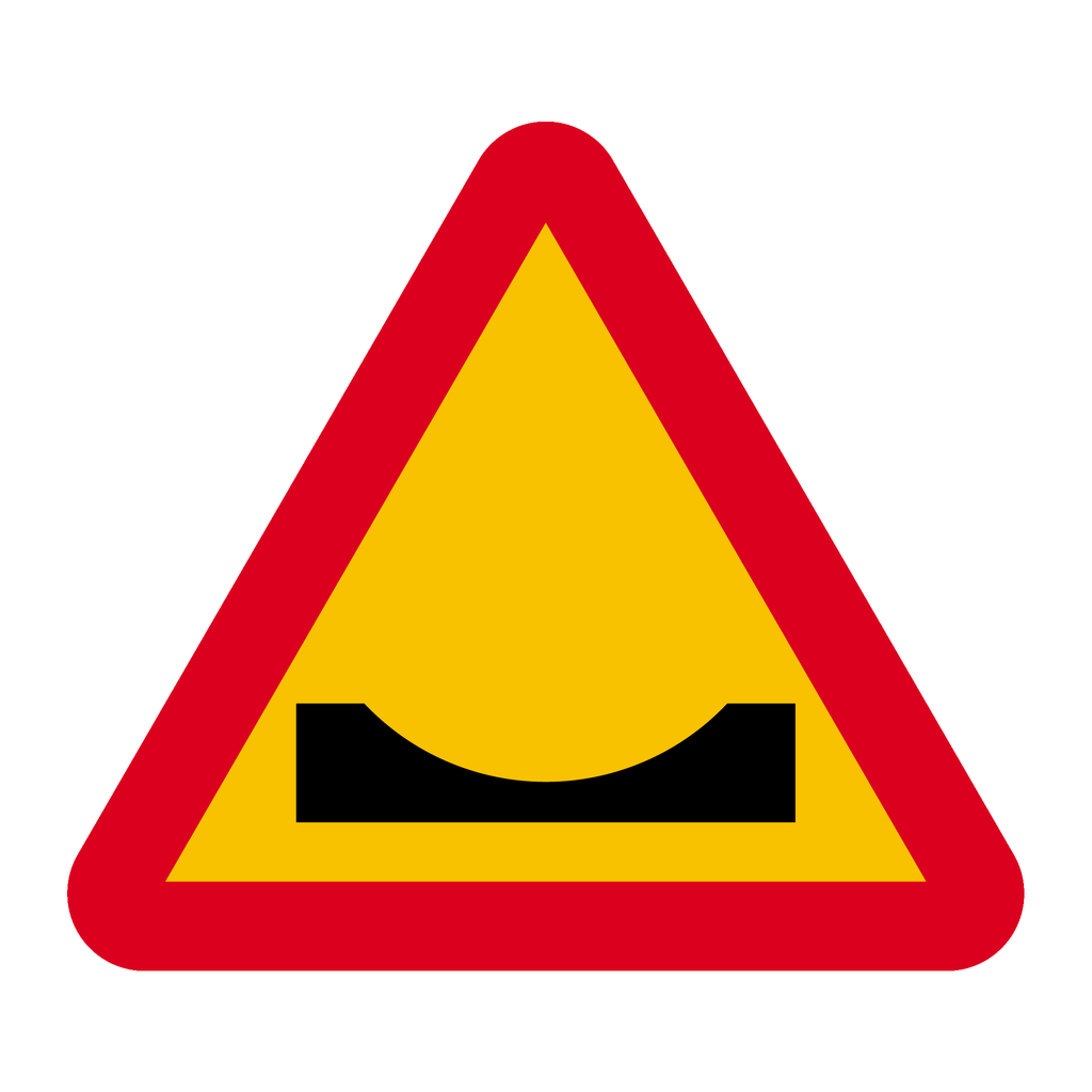 <p>Varning för fart hinder</p>