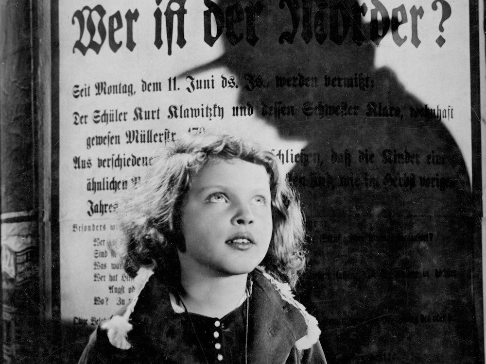 <p><span style="background-color: transparent;">M (Fritz Lang, 1931)</span></p>