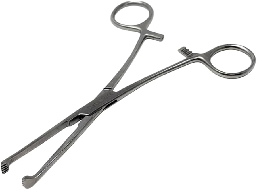 <p>Atraumatic grasping clamp used for blunt dissection (Gupta hip).</p>