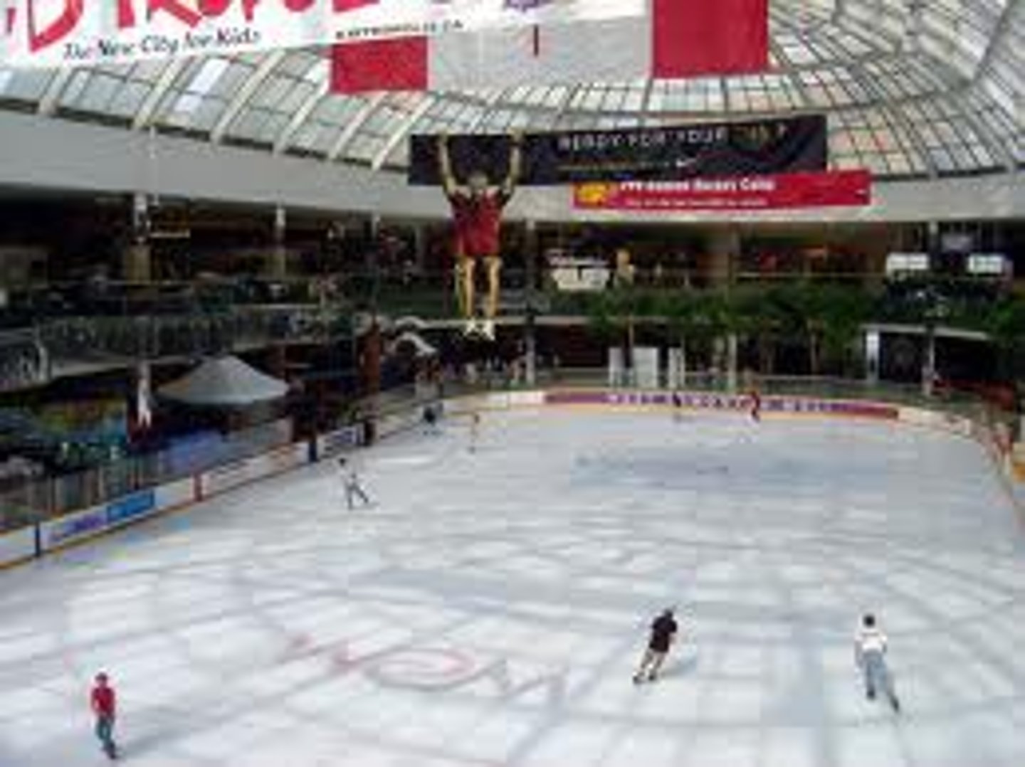 <p>une patinoire (2x)</p>