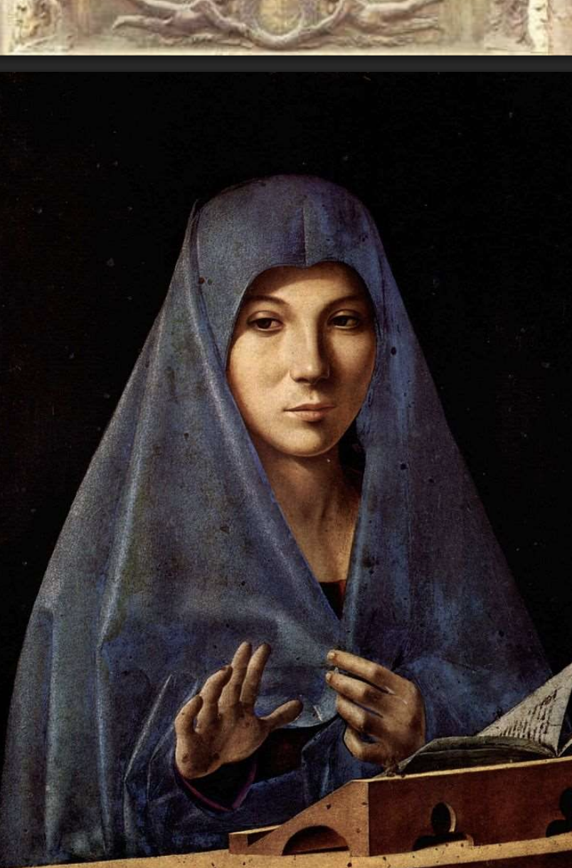 <p>Virgin of the Annunciation </p>