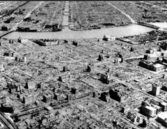 <p>A bombing technique designed to damage a target, generally an urban area, through the use of fire, caused by incendiary devices, rather than from the blast effect of large bombs. The United States destroyed much of Japan in this manner.</p>