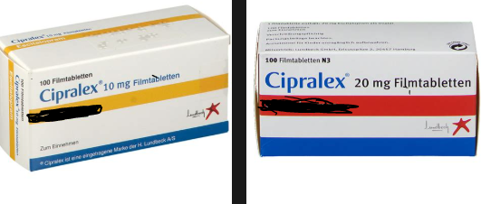<p>Cipralex<span data-name="registered" data-type="emoji">®</span> Antidepressant (THINK PRAM, there’s only two) Do not chew or crush</p>