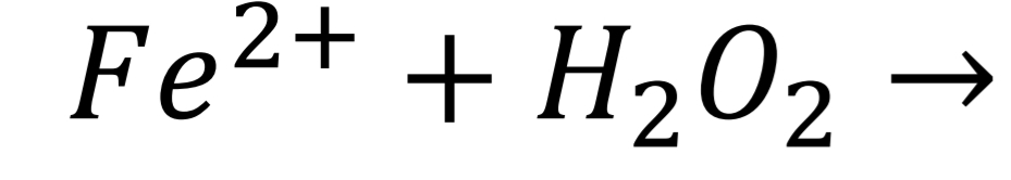 <p>Tartaric acid Identification: Fenton reaction Step 1</p>