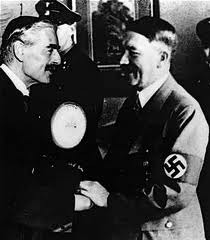 <p>Agreement between Chamberlain (Great Britain) and Hitler that Germany would not conquer any more land.</p>
