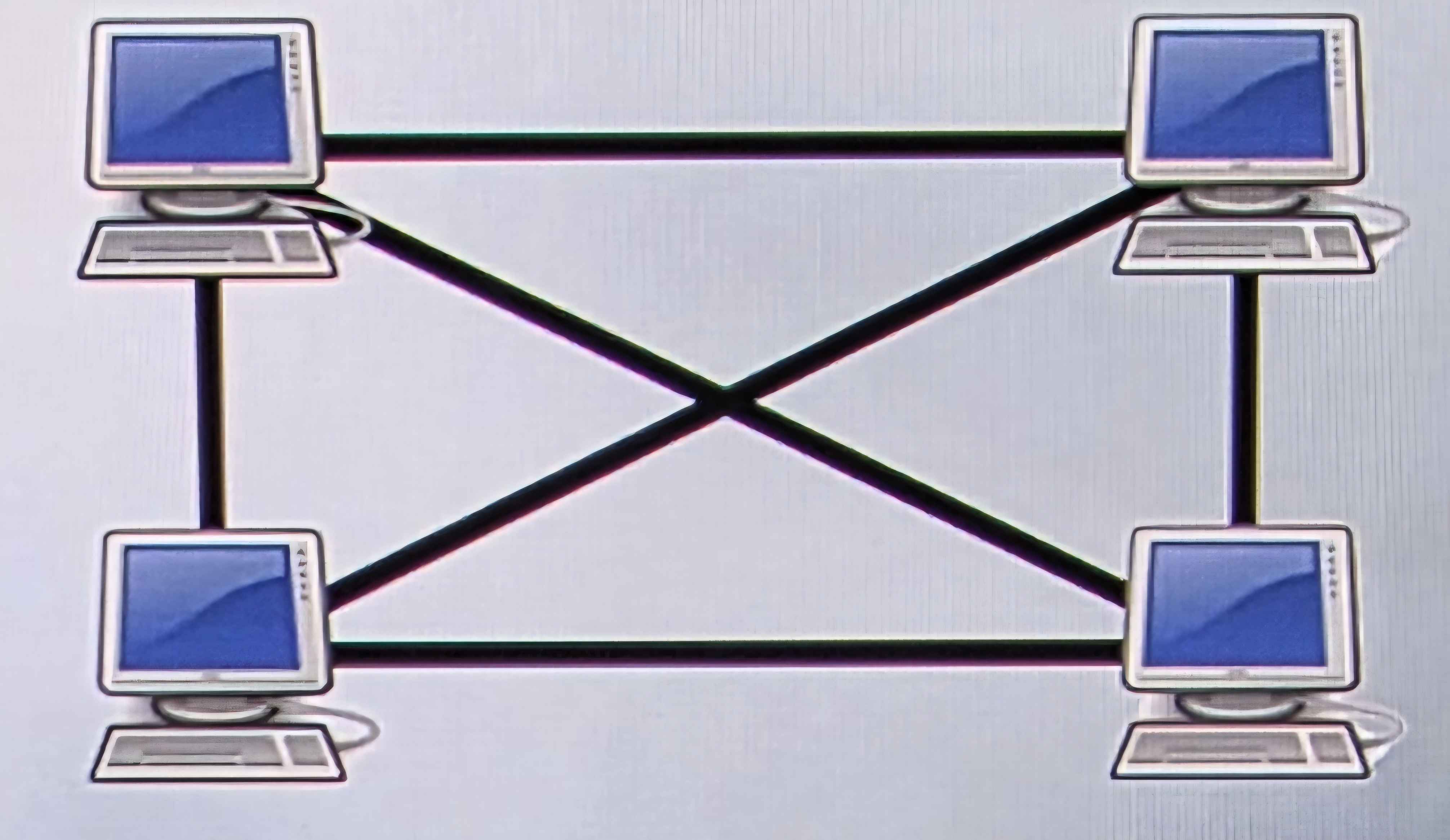 <p>Mesh topology is a network setup where each host is connected to every other host, creating a network with <strong>no central connecting point</strong>.</p><p></p><p>This topology ensures <strong>high <u>availability</u></strong> <strong>and <u>redundancy</u></strong> because if any one link fails, data can be rerouted through multiple alternative paths. </p><p></p><ul><li><p><strong>Advantages </strong></p></li><li><p>1. Most Fault Tolerant </p></li><li><p><strong>Disadvantages </strong></p></li><li><p>1. Most expensive </p></li><li><p>2. Most complex </p></li><li><p>3. Most difficult to expand</p></li></ul><p></p>