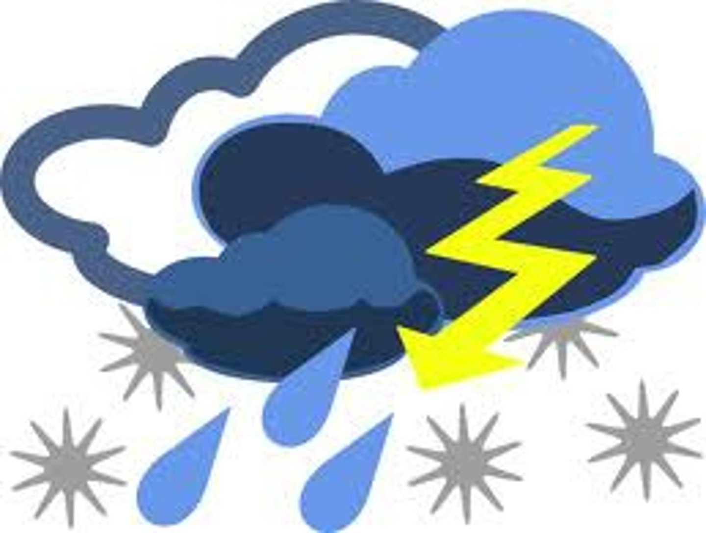 <p>It's bad weather</p>