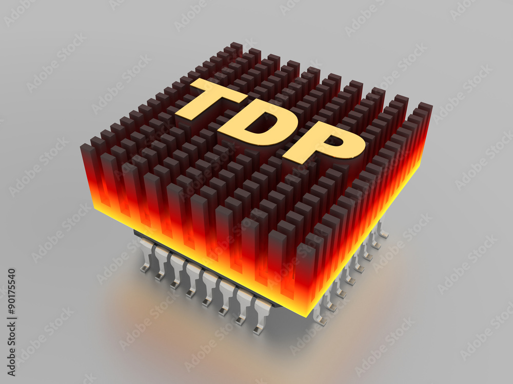 <p>is the amount of heat a processor is expected to produce under normal use, measured in watts</p>
