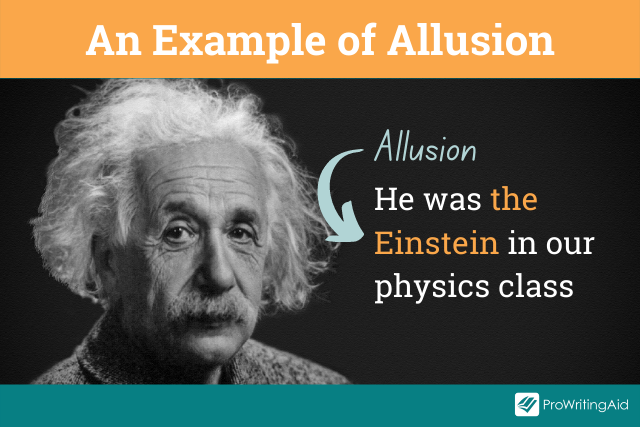 <p>Allusion</p>