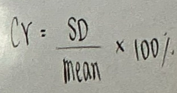<p>Tells how much the data varies relative to its mean.</p>